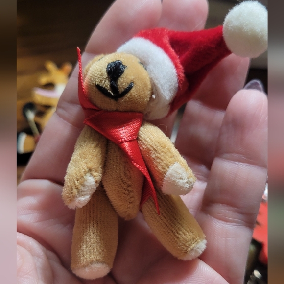 Vintage 6 handmade Holiday Christmas Brooch Bundle - Picture 8 of 10